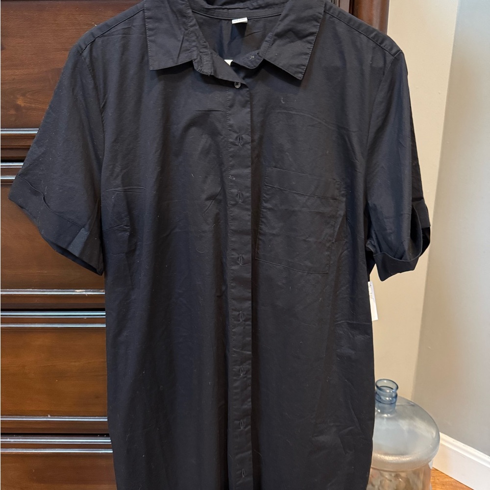 Old navy button up dress size xl new